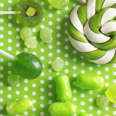 Quels goûts ont les bonbons verts ?