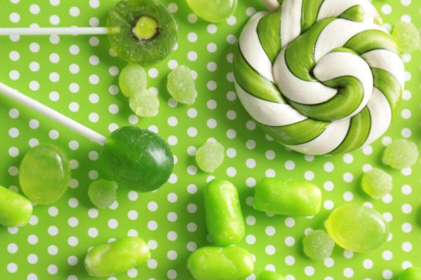 Quels goûts ont les bonbons verts ?