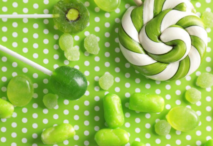 Quels goûts ont les bonbons verts ?