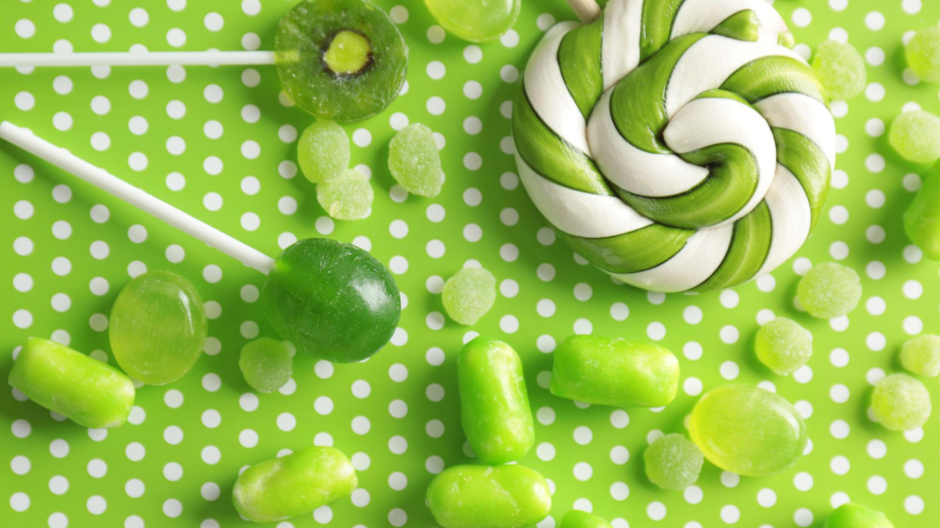 Quels goûts ont les bonbons verts ?